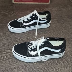 Vans Shoe Box with Red Logo